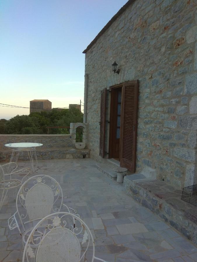 Peace In The Wildest Landscape Of Mani Vila Láyia Exterior foto